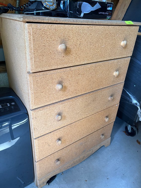 Zone 2-G- Wood Chest of Drawers