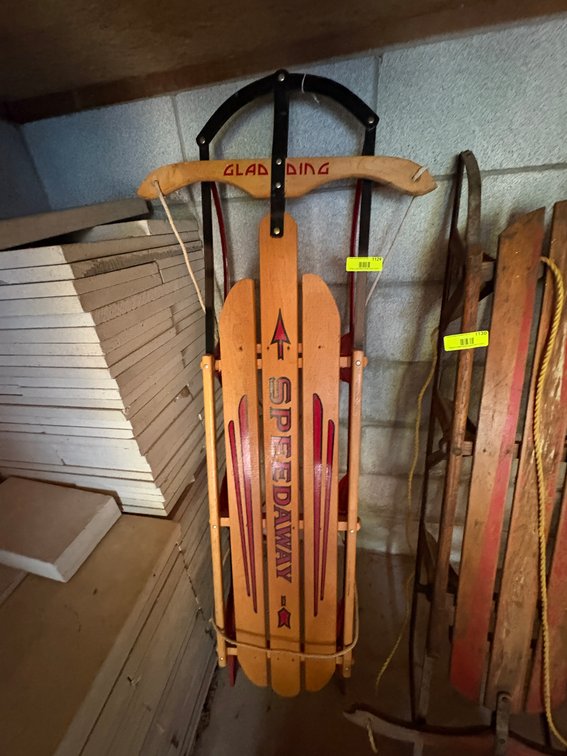 Zone 2-G- Gladding Wooden Sled