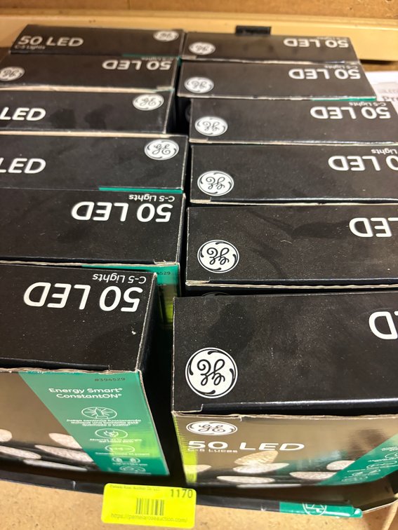 Zone 2-G- GE C-5 LED String Lights