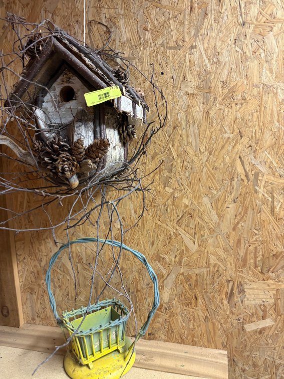 Zone 2-G- Birdhouse and Planter