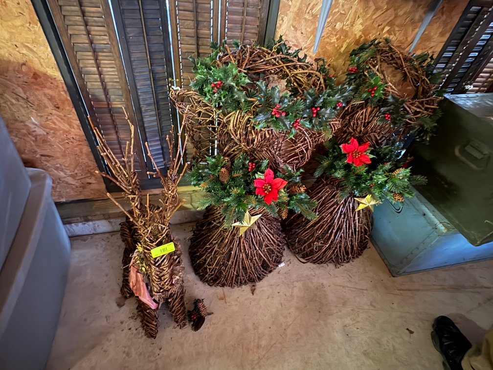 Zone 2-G- Grapevine Christmas Figures