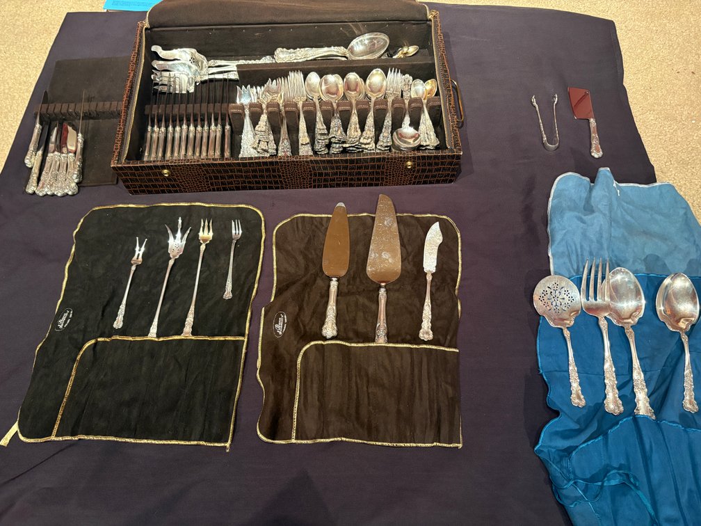 Zone 1-B- Sterling Silver Gorham Flatware Set