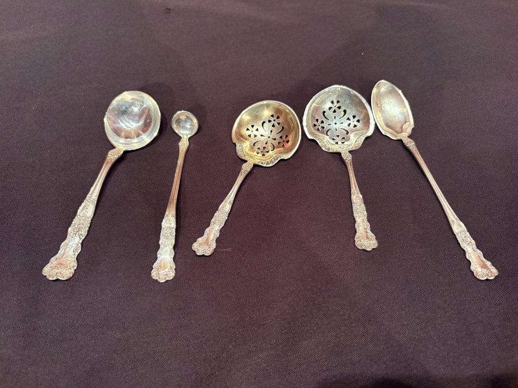 Zone 1-B- Sterling Silver Spoons