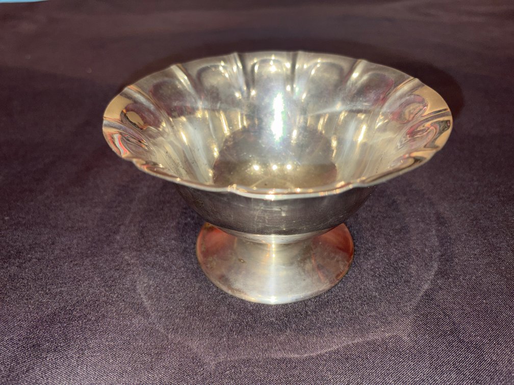 Zone 1-B- Sterling Silver Footed Bowl