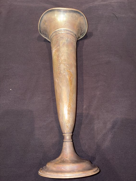 Zone 1-B- Gorham Sterling Silver Trumpet Vase