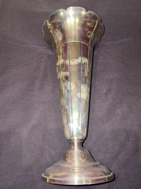 Zone 1-B- Gorham Sterling Silver Trumpet Vase