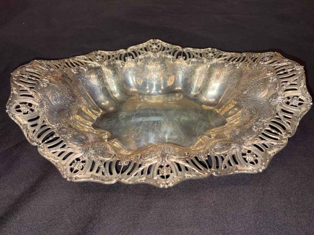 Zone 1-B- Sterling Silver Reticulated Bowl