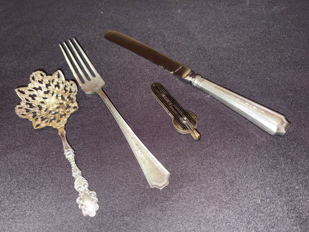 Zone 1-B- Sterling Silver Flatware and Pocket Tool
