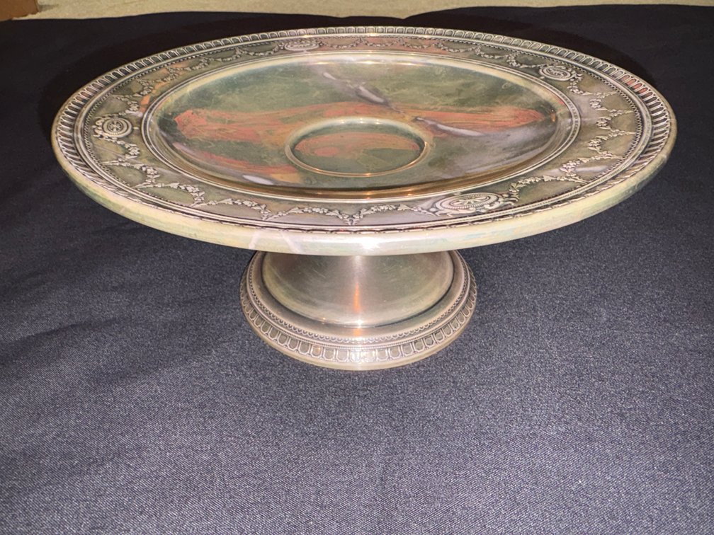 Zone 1-B- Sterling Silver Pedestal Dish