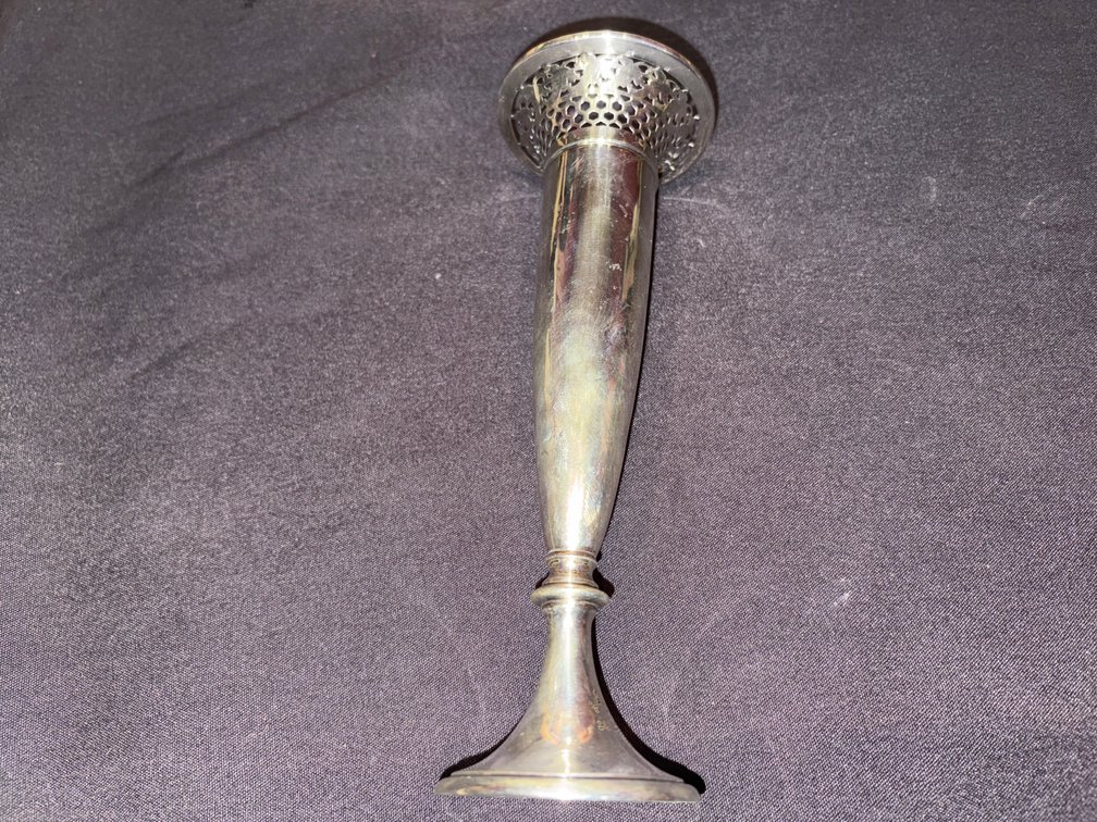 Zone 1-B- R. Wallace & Sons Sterling Silver Bud Vase
