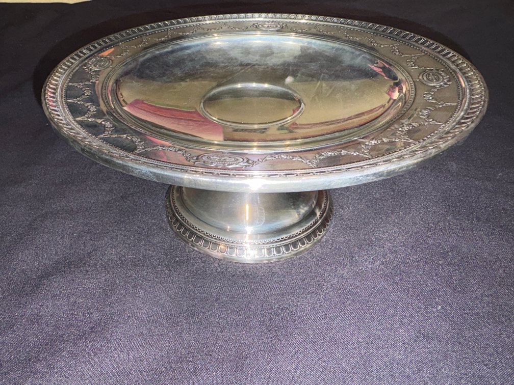 Zone 1-B- Sterling Silver Pedestal Tazza