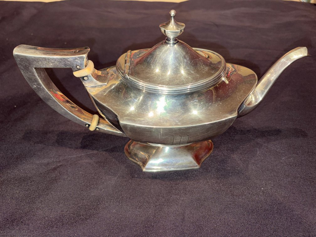 Zone 1-B- Sterling Silver Teapot