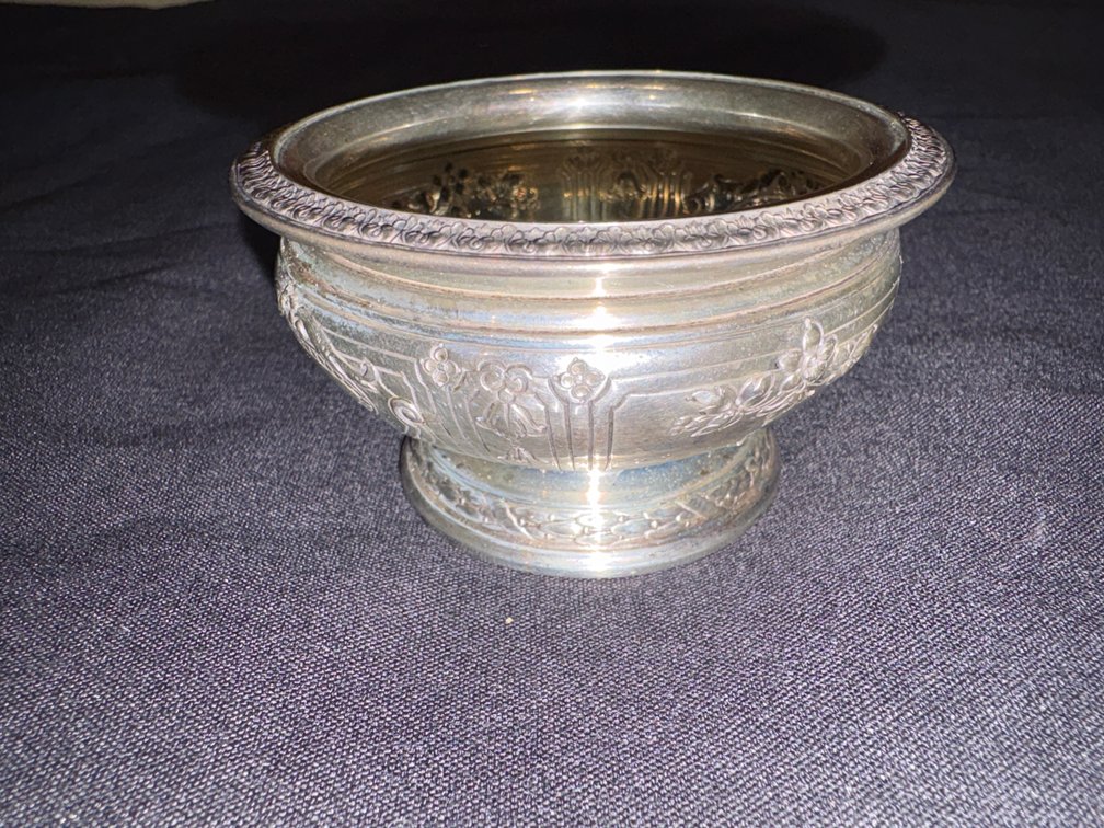 Zone 1-B- Sterling Silver Footed Bowl