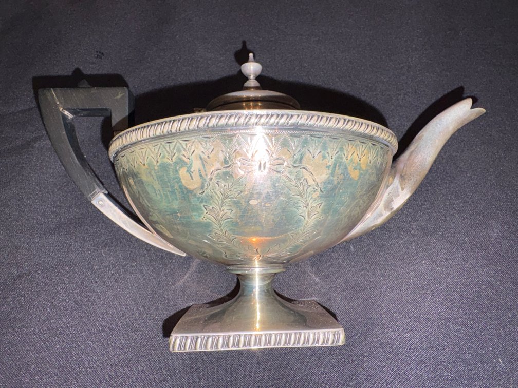 Zone 1-B- Sterling Silver Teapot