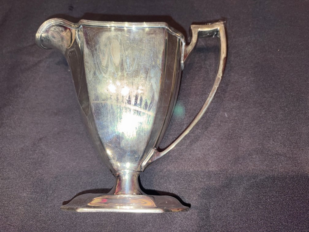 Zone 1-B- Sterling Silver Footed Creamer