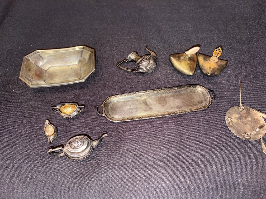 Zone 1-B- Sterling Silver Miniatures and Jewelry