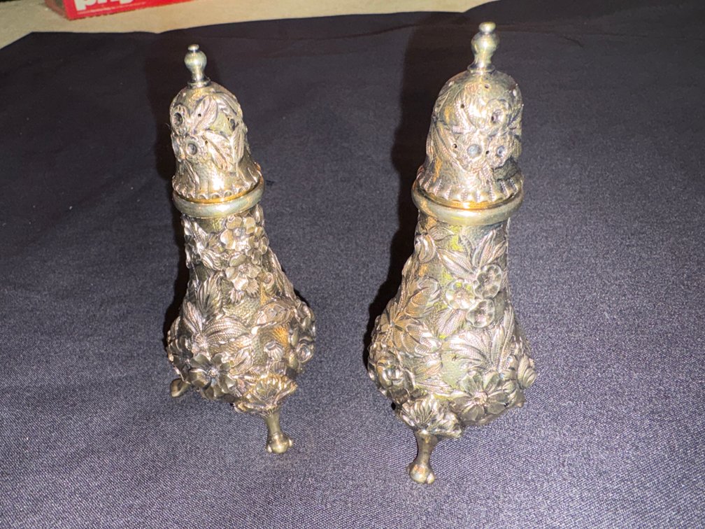 Zone 1-B- S. Kirk & Son Sterling Silver Shakers