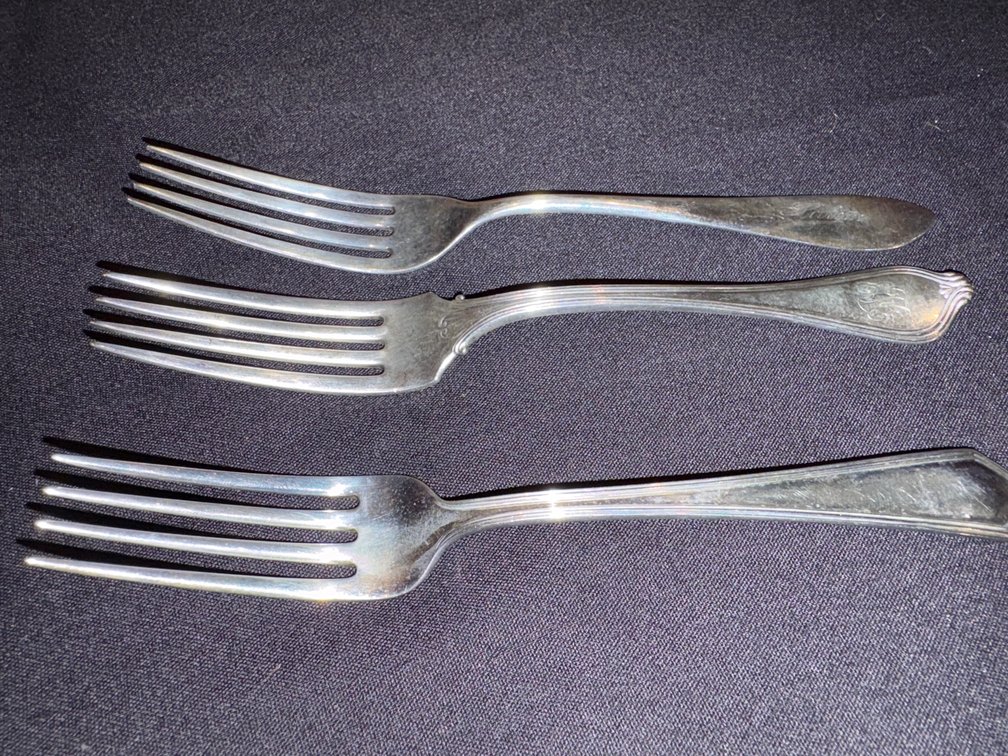 Zone 1-B- Sterling Silver Forks