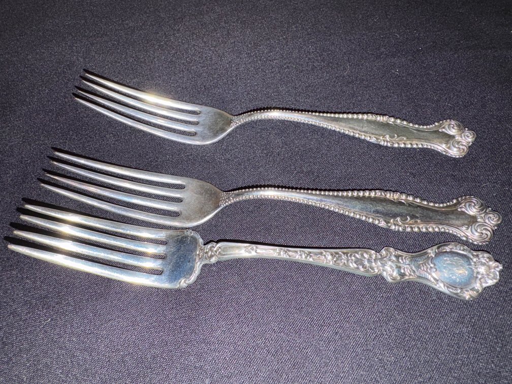 Zone 1-B- Sterling Silver Forks