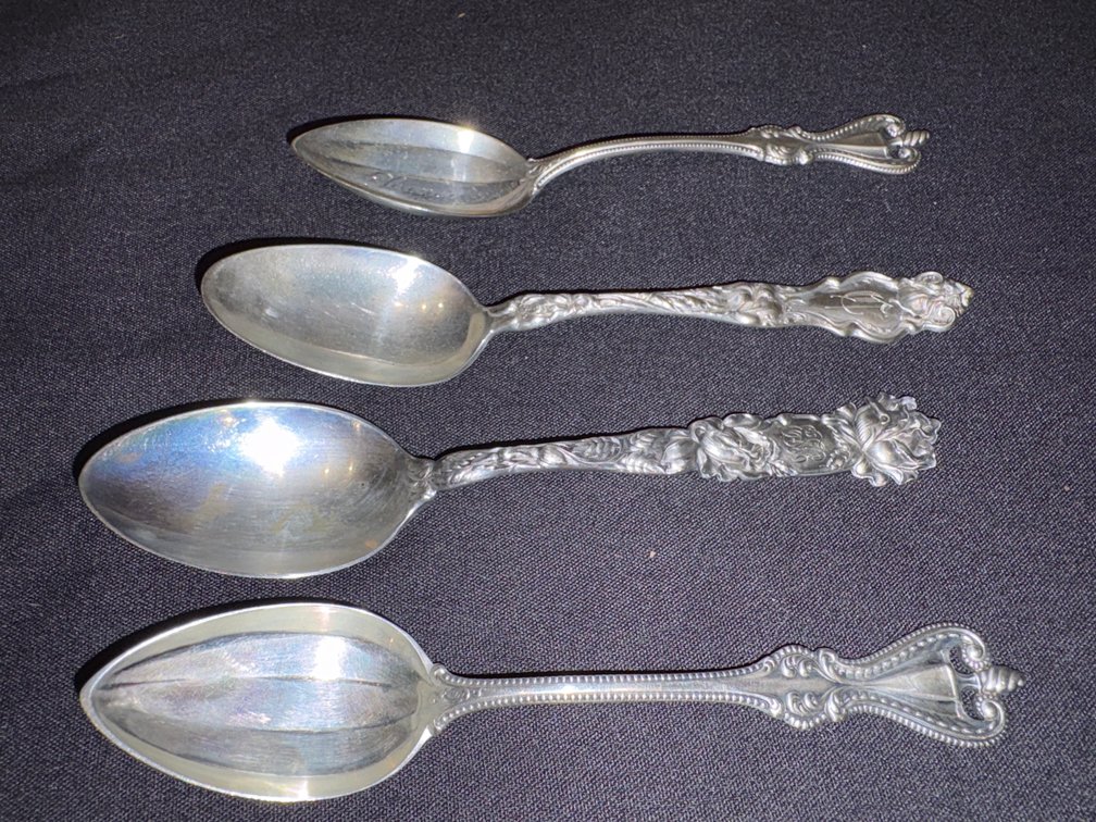 Zone 1-B- Sterling Silver Spoons