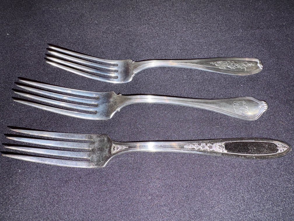 Zone 1-B- Sterling Silver Forks