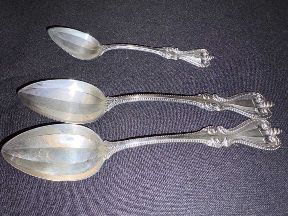 Zone 1-B- Sterling Silver Spoons