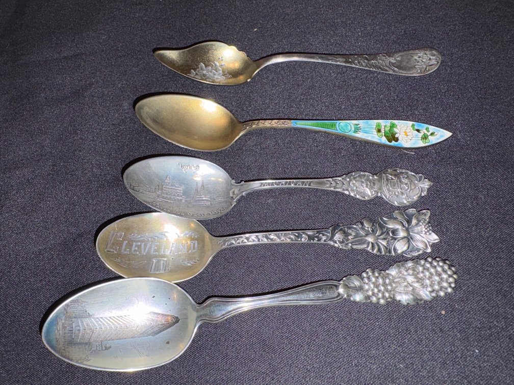 Zone 1-B- Sterling Silver Spoons