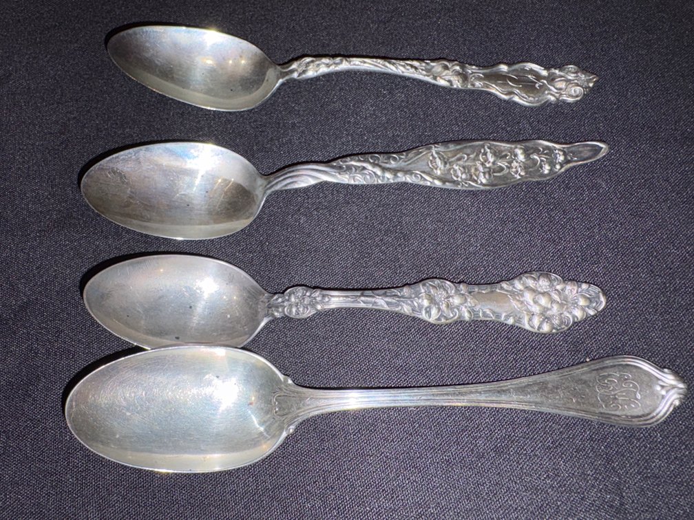 Zone 1-B- Sterling Silver Spoons
