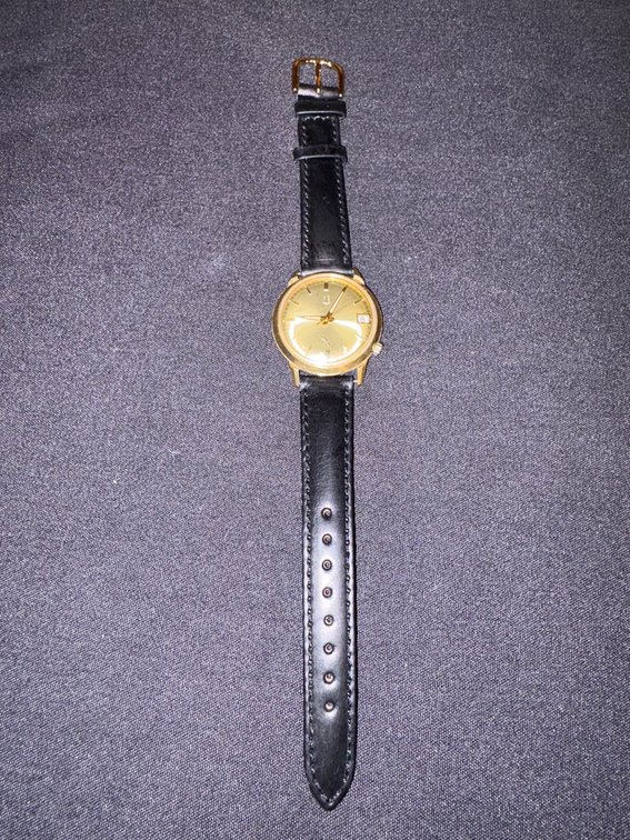 Zone 1-B- Bulova 18KT Gold Wristwatch