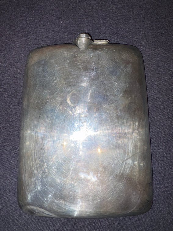 Zone 1-B- Sterling Silver Flask (No Lid)