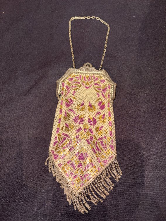 Zone 1-B- Vintage Metal Mesh Purse