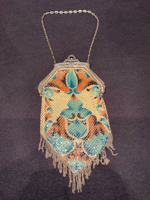 Zone 1-B- Vintage Metal Mesh Purse