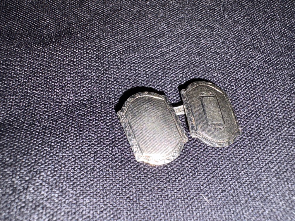 Zone 1-B- 14K Double-Sided Cufflink