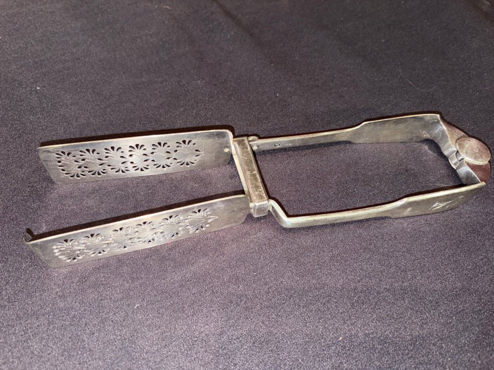 Zone 1-B- British Silver Serving Tongs