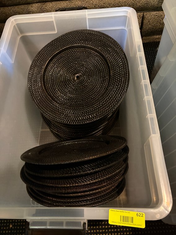 Zone 1-BE- Woven Charger Plates