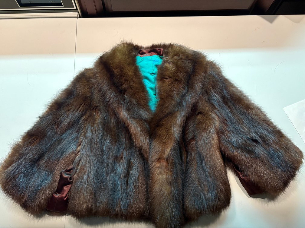 Zone 1-E- F- Brown Fur Cape
