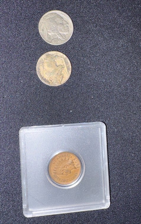 Zone 1-C- Three US Coins