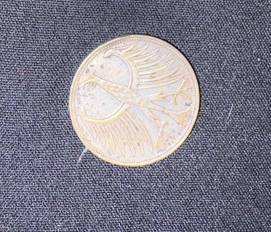 Zone 1-C- 1951-D 5 Deutsche Mark Coin Silver