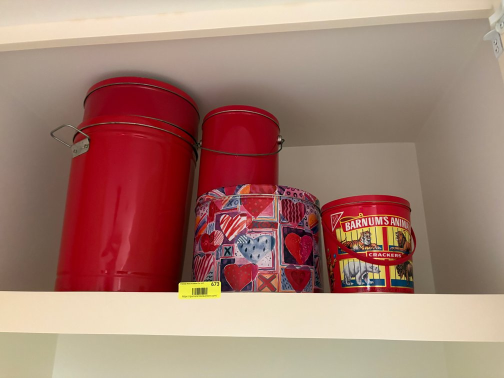 Zone 1-BE- Decorative Metal Tins