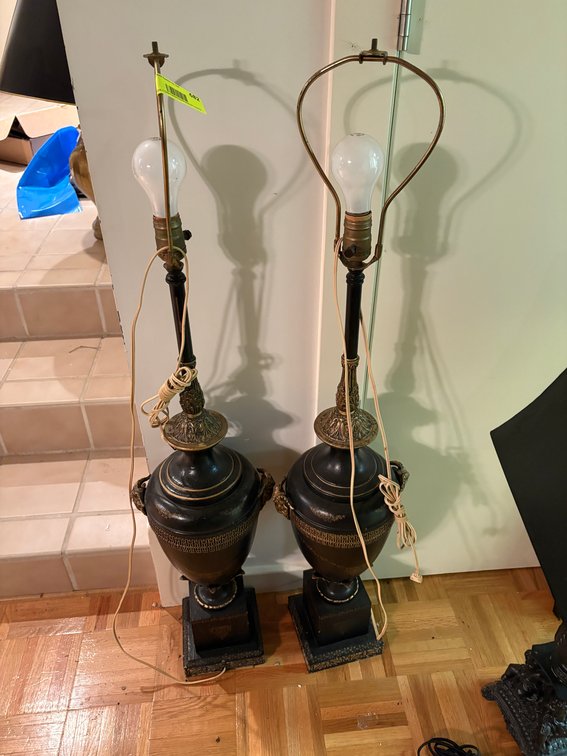 Zone 1-B- Pair of Table Lamps