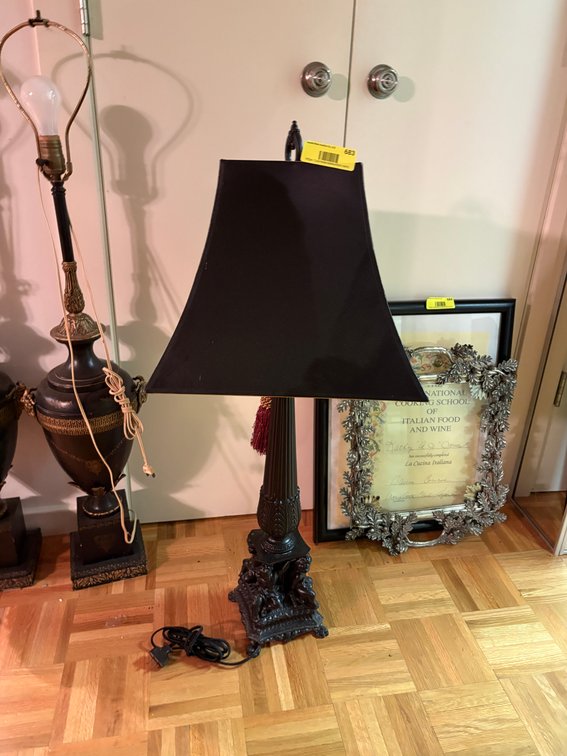 Zone 1-B- Pedestal Table Lamp