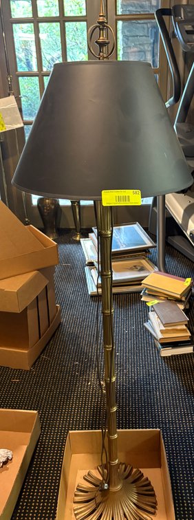Zone 1-BE- Brass Floor Lamp