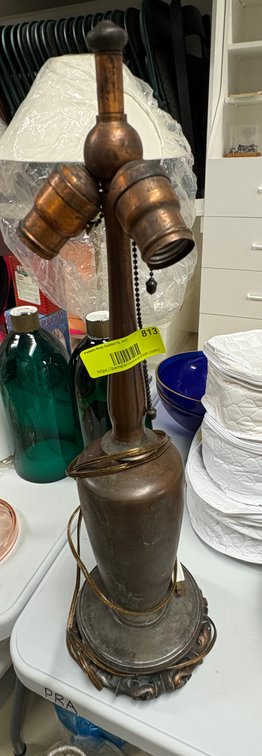 Zone 1-BB- Brass Table Lamp