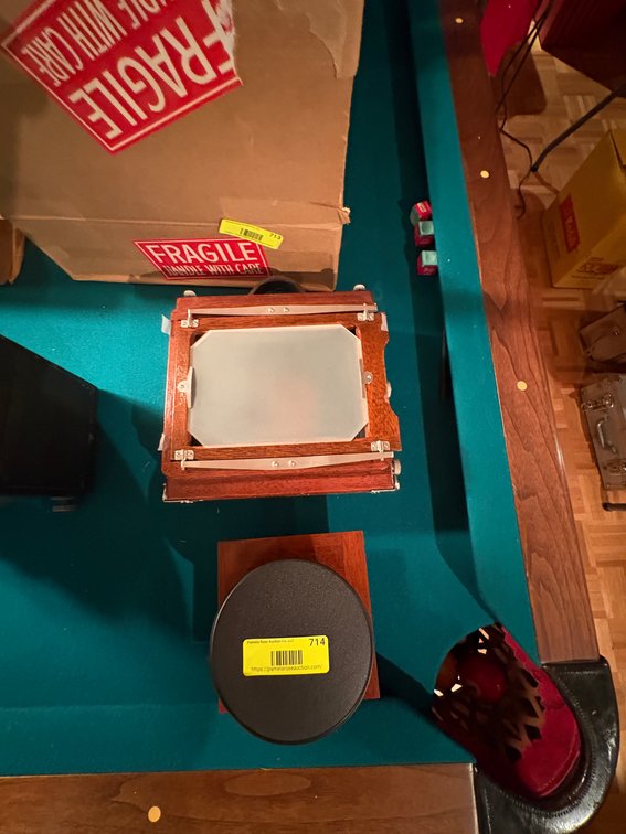 Zone 1-B- Wood Field Camera Back and Lens Board