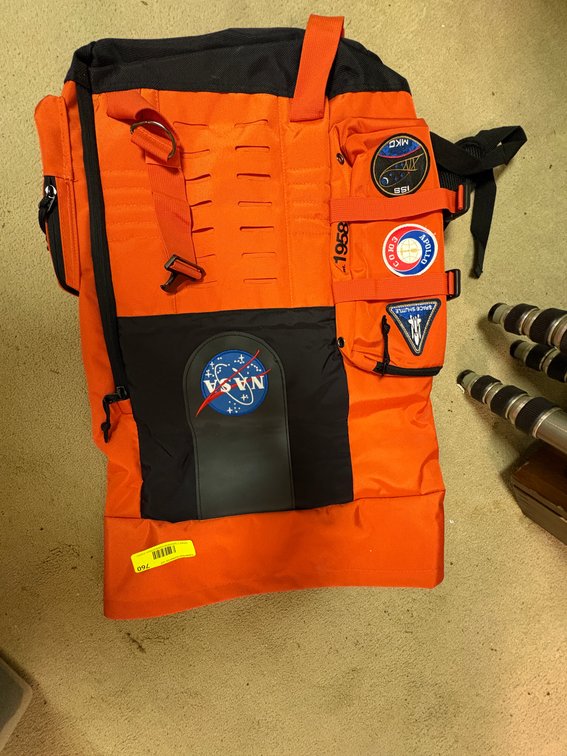 Zone 1-BB- NASA Backpack