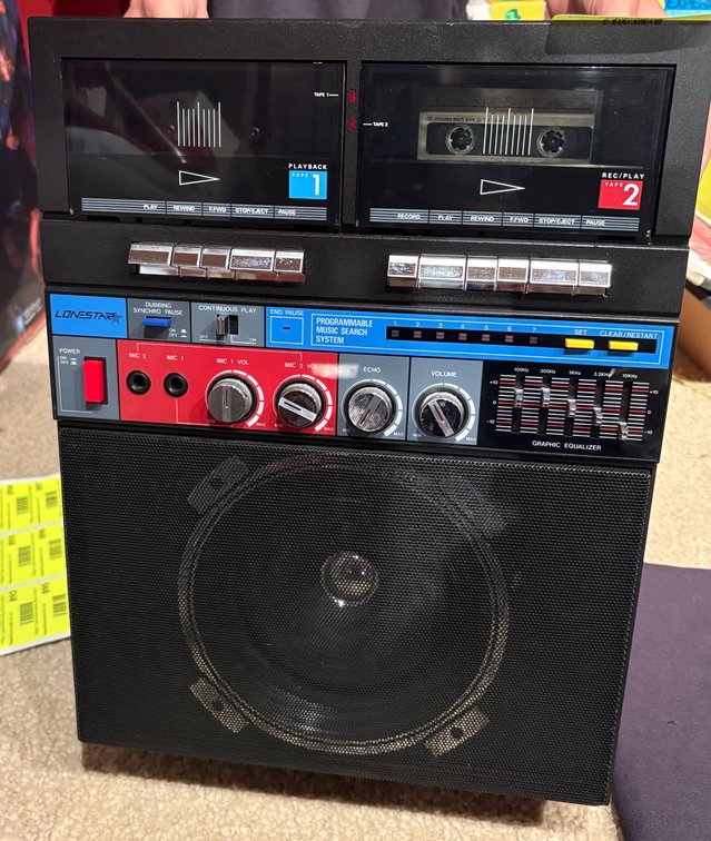 Zone 1-B- Lonestar Dual Cassette PA System