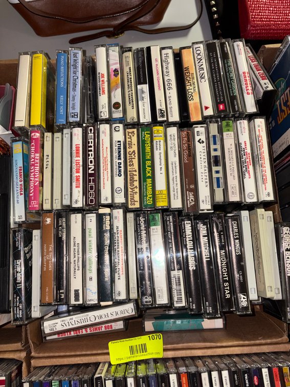 Zone 2-G- Audio CDs and Cassette Tapes