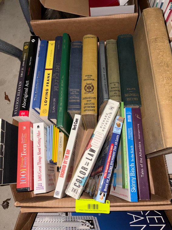 Zone 2-G- Assorted Books
