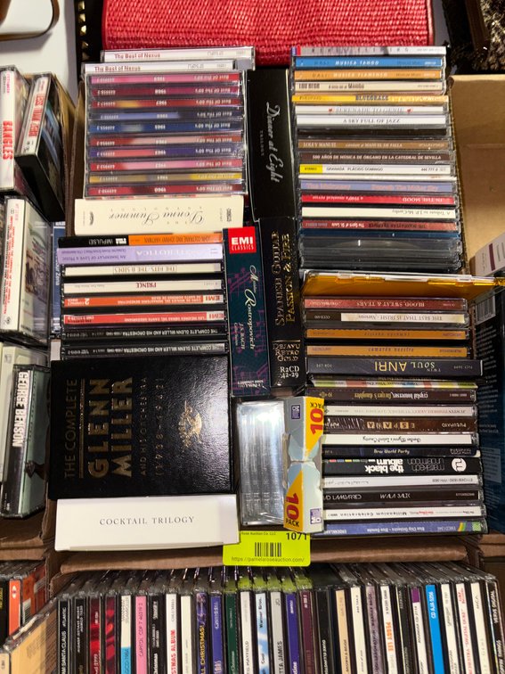 Zone 2-G- Audio CDs and Cassette Tapes