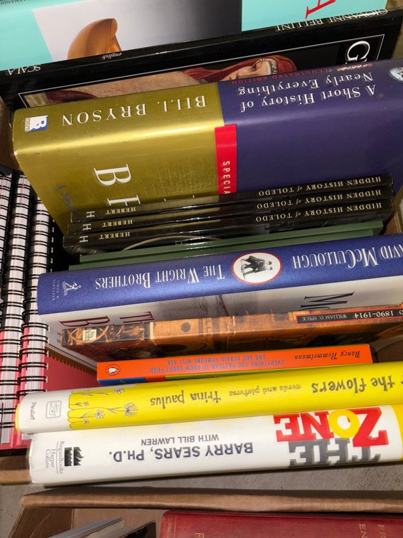 Zone 2-G- Assorted Books